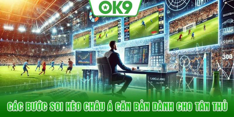 Các bước soi kèo châu á căn bản dành cho tân thủ
