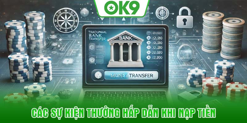 Các sự kiện thưởng hấp dẫn khi nạp tiền