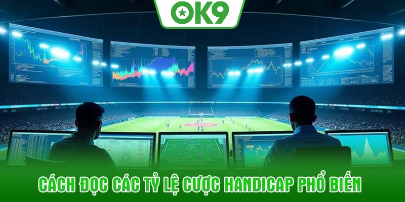 Cách đọc các tỷ lệ cược handicap phổ biến