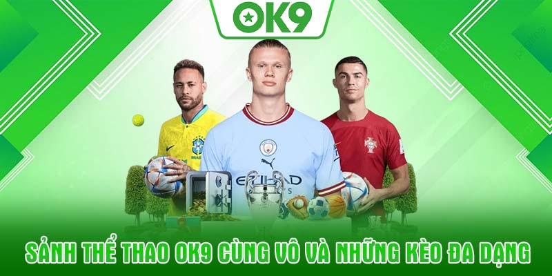 Sảnh thể thao OK9 cùng vô và những kèo đa dạng